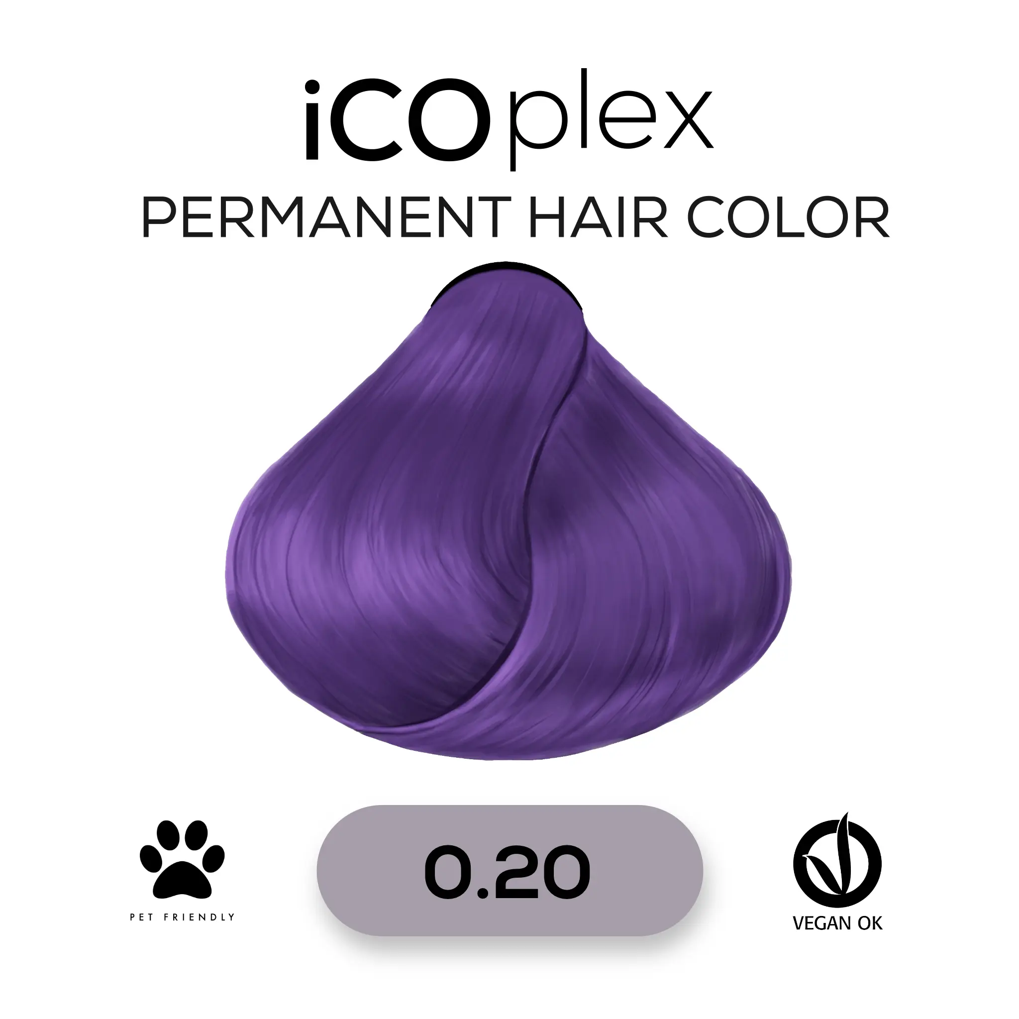 iCOplex Haircolor 0.20 - 100ml Corrector Violet