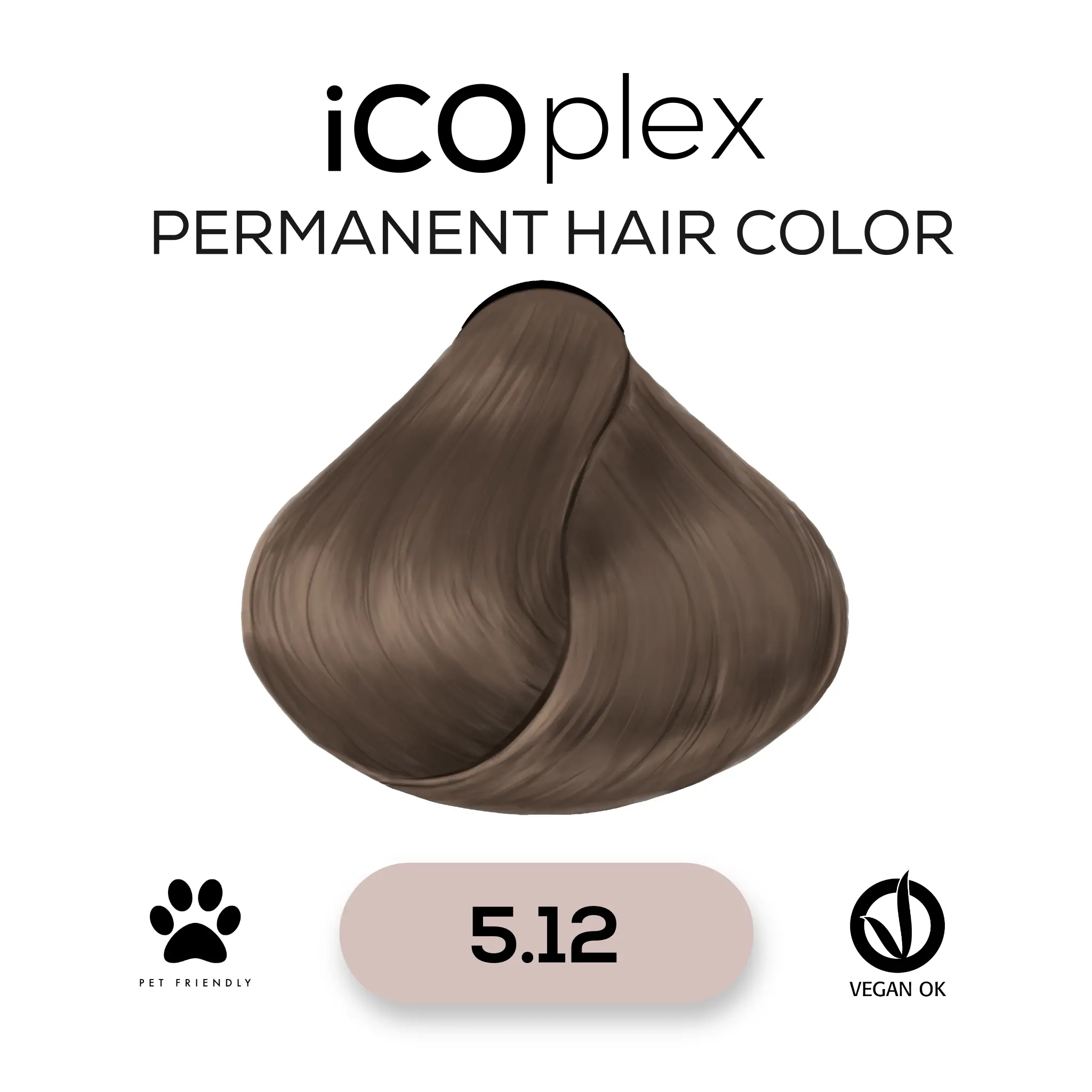 iCOplex Haircolor 5.12 - 100ml 