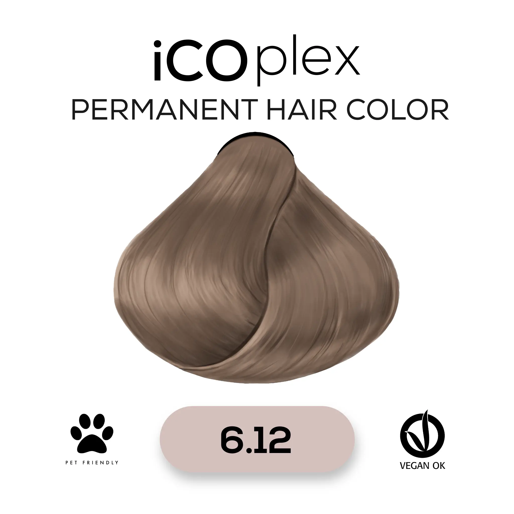 iCOplex Haircolor 6.12 - 100ml 