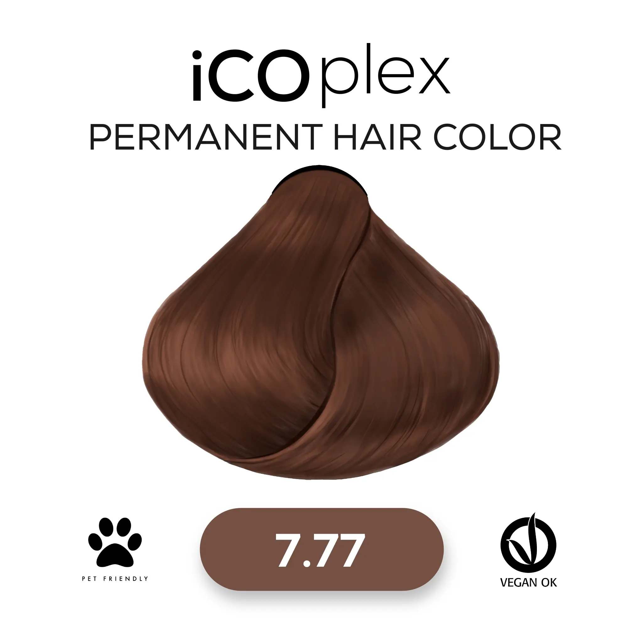 iCOplex Haircolor 7.77 - 100ml Blondbraun